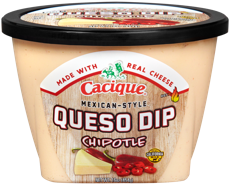 cacique chipotle queso container