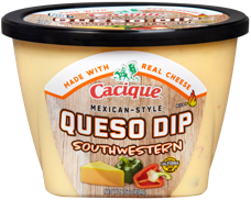 cacique western queso container
