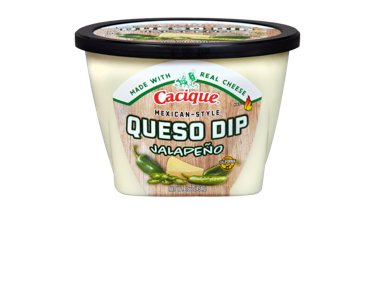 cacique jalapeno queso container