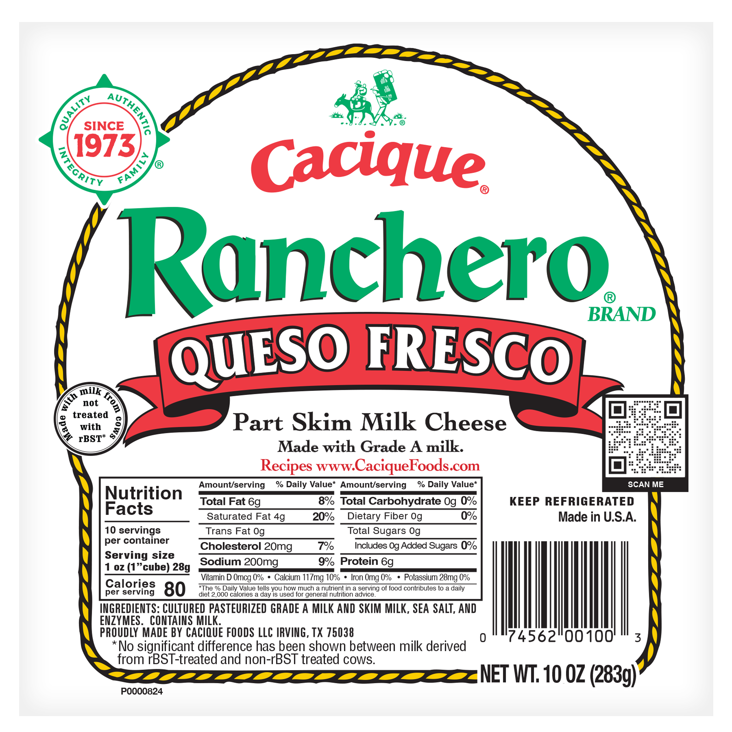 Queso Fresco  Cacique® Inc.