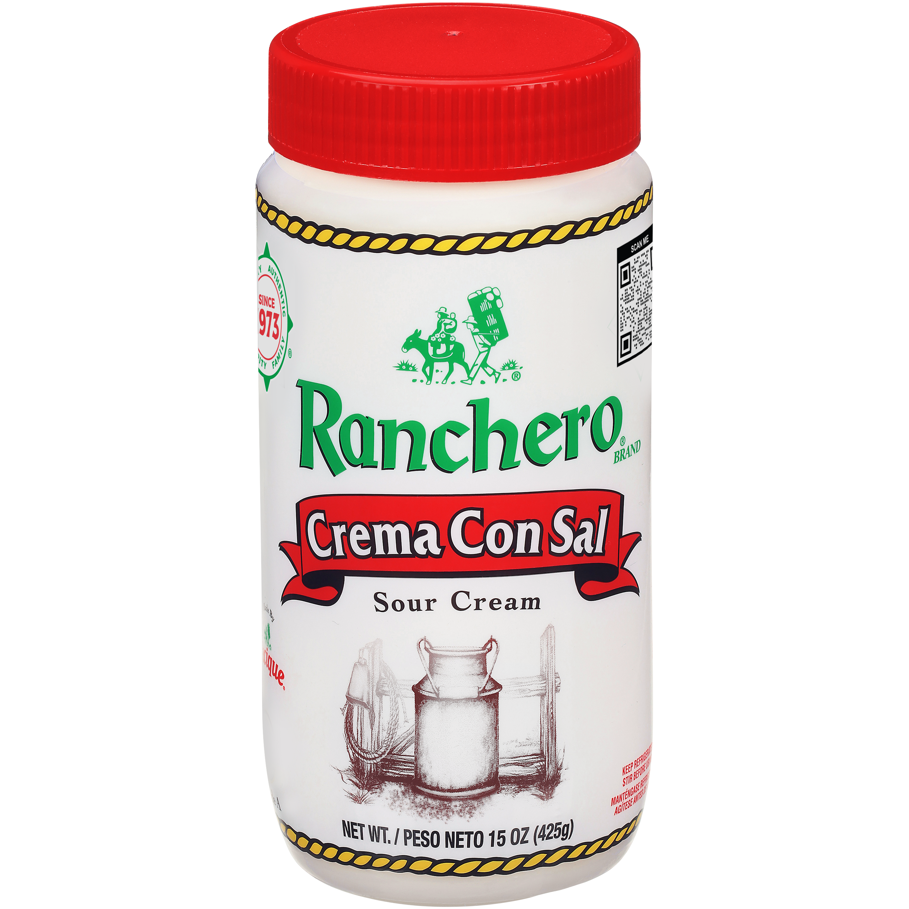 Ranchero<sup>®</sup> Crema Con Sal