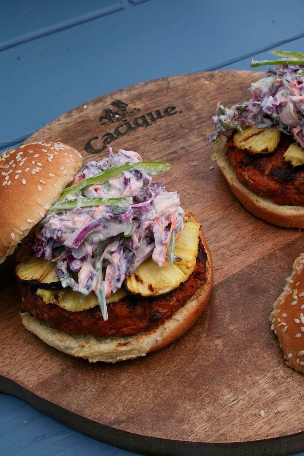 Cacique<sup>®</sup> Soy Chorizo Burgers w Creamy Slaw 4