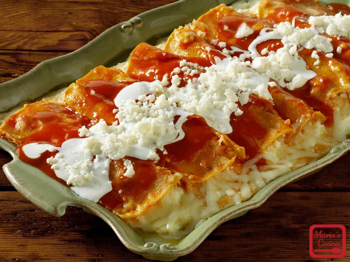 how do you make cheese enchiladas