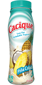 Cacique<sup>®</sup> Yogurt Smoothie Pina Colada