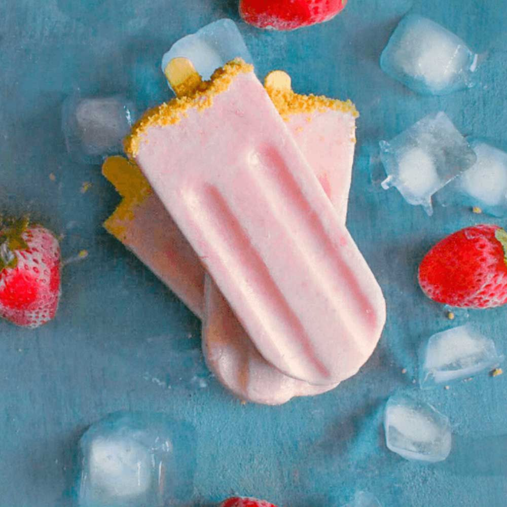 Strawberry Cheesecake Paletas