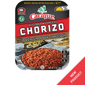 Fully Cooked Premium Pork Chorizo