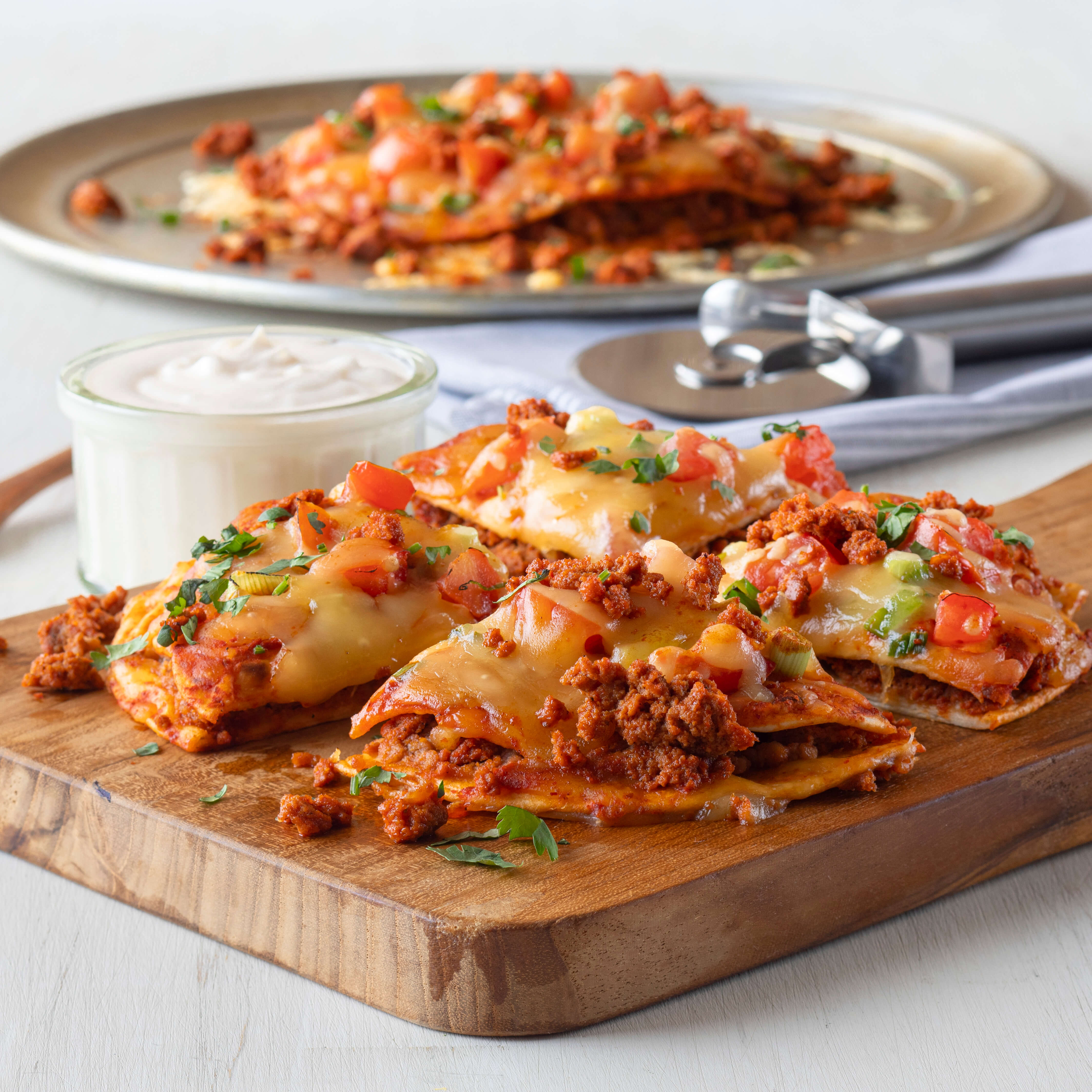 Chorizo Mexican Pizza