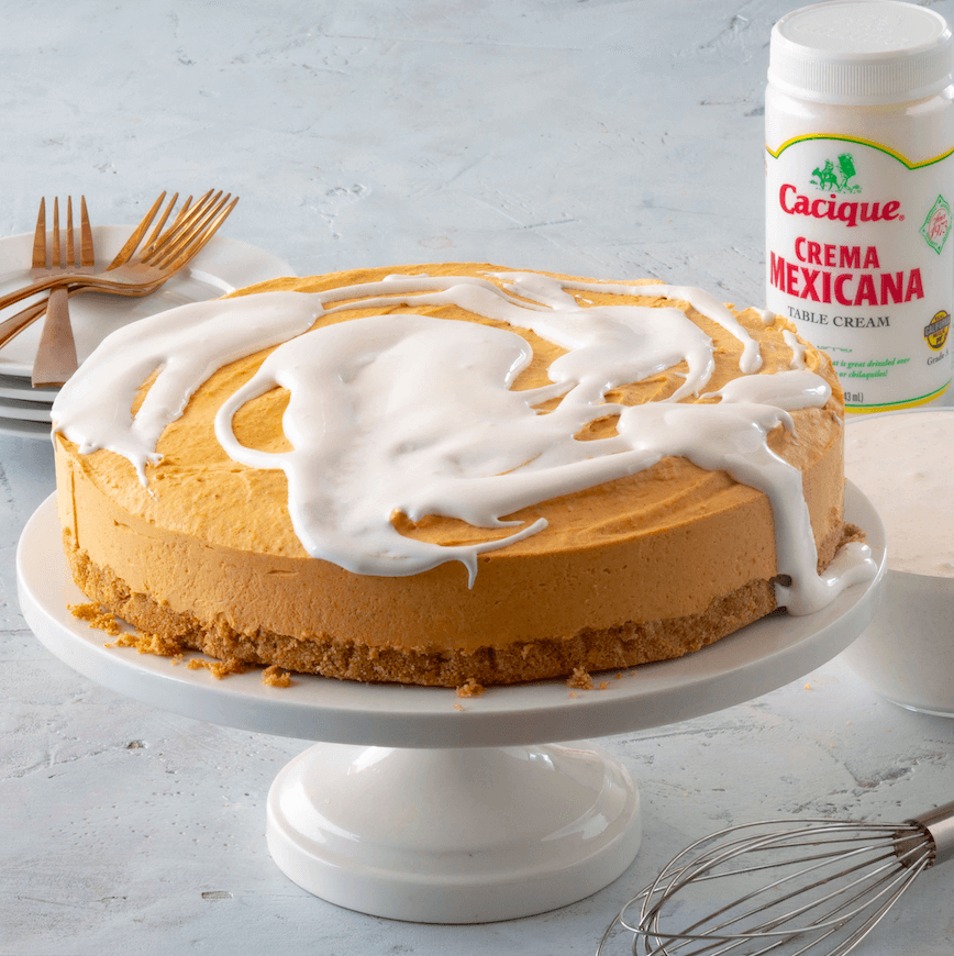 No-Bake Pumpkin Cheesecake