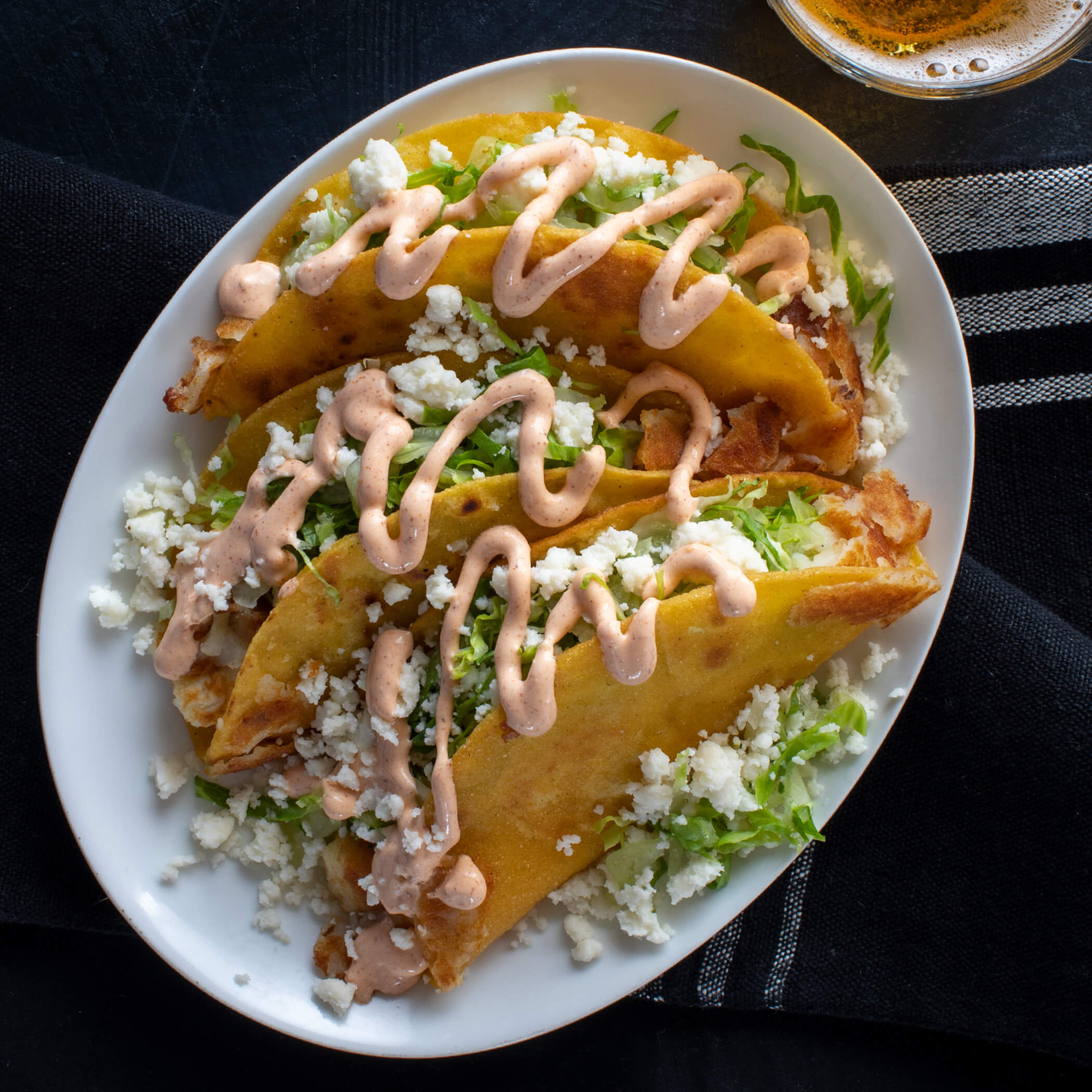 Potato & Queso Fresco Tacos Dorados