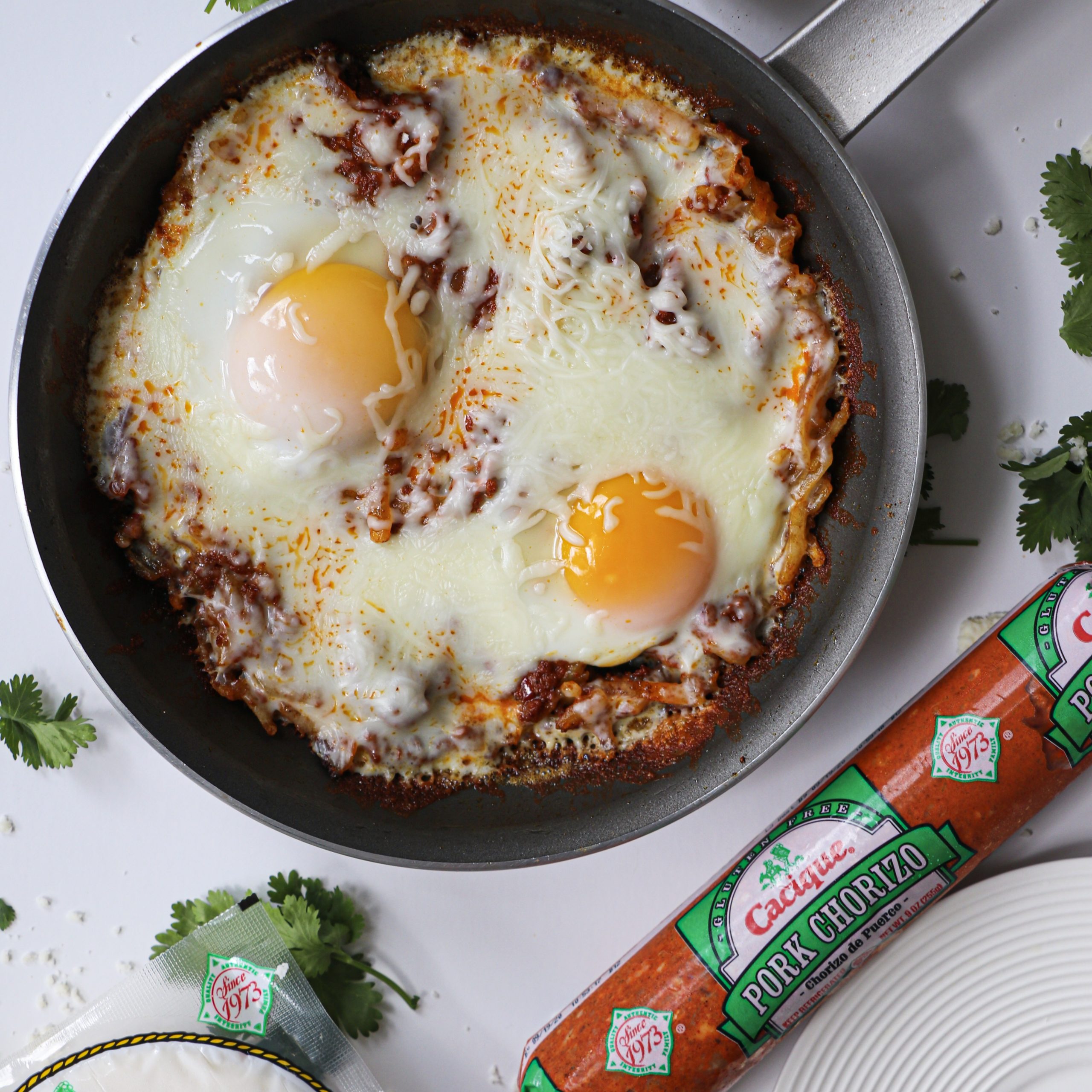 Chorizo Breakfast Hash | Cacique® Foods