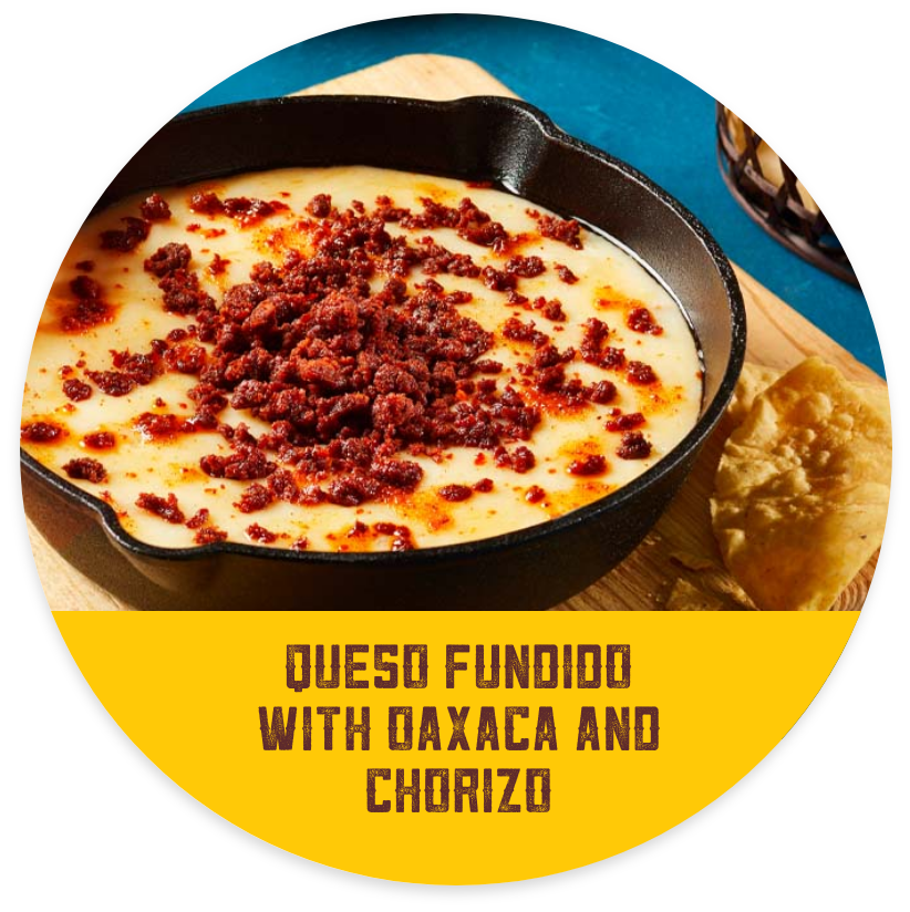 Queso Fundido with Oaxaca and Chorizo