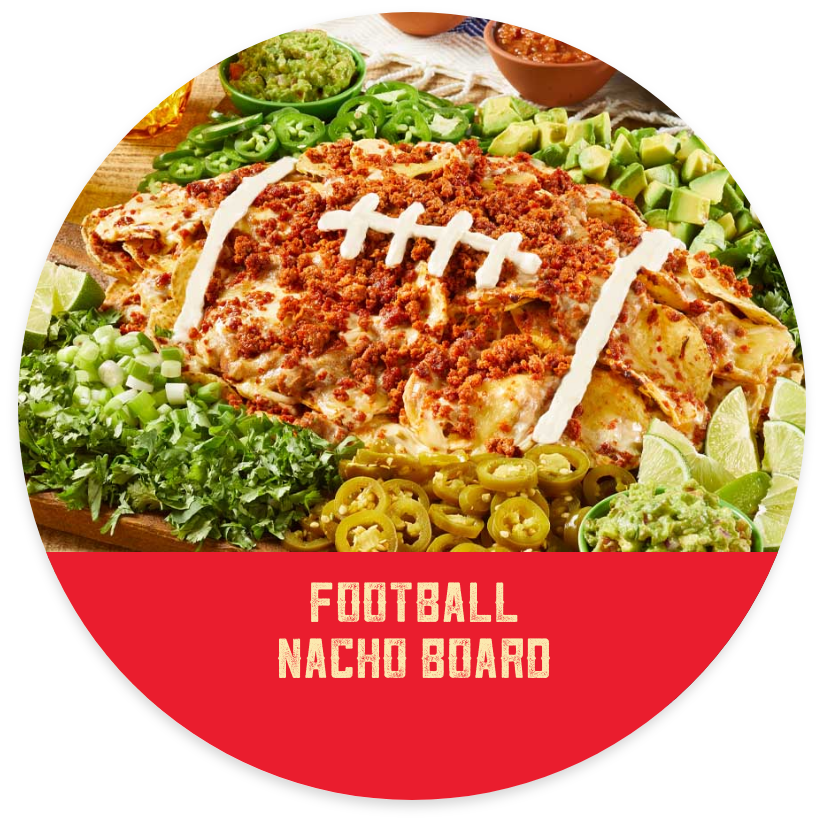 Football Nacho Board