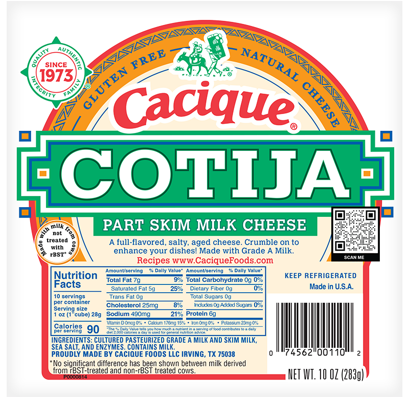 Cotija product