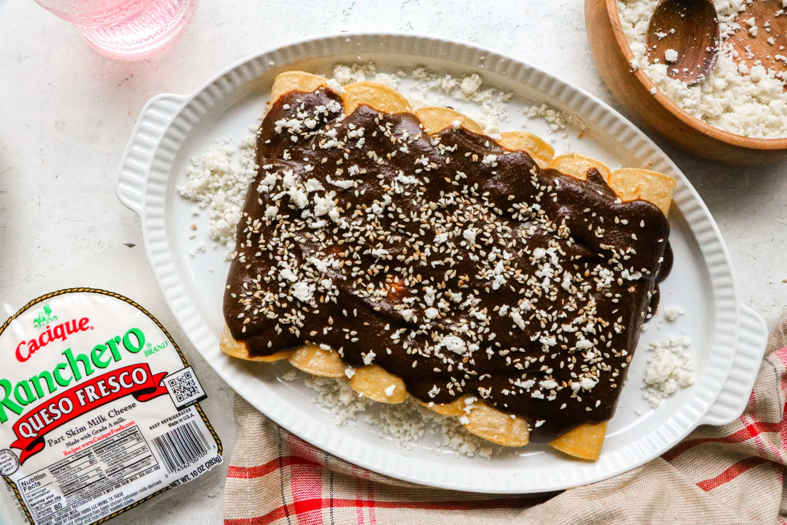 Queso Fresco Enmoladas